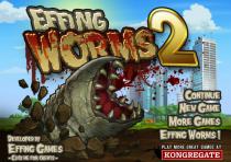 Effing Worms 2 онлайн